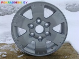  диск toyota ral 9006 + лак